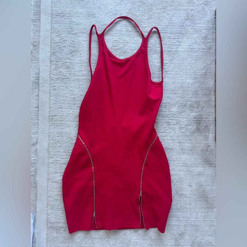 Tiger Mist Red Mini Dress - Size Small